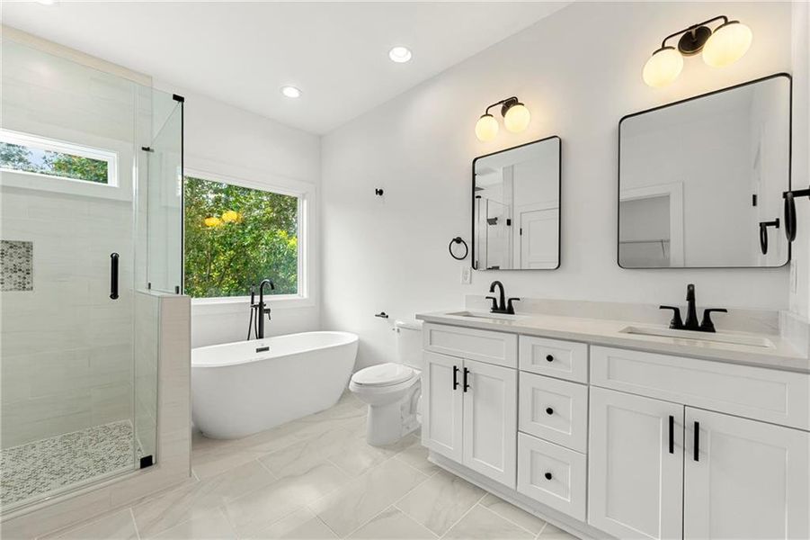 Furnished interior view inside a new home in , Jefferson (Image 5).