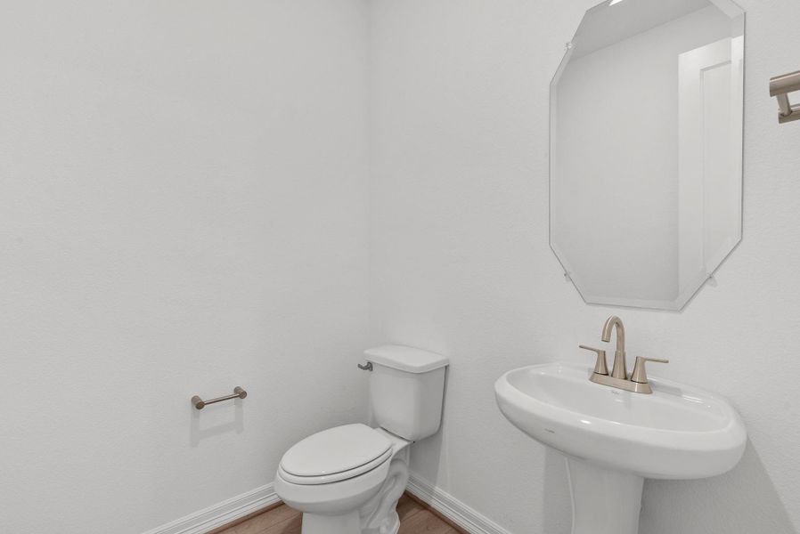 Furnished interior view inside a new home in Westland Ranch, League City (Image 5).