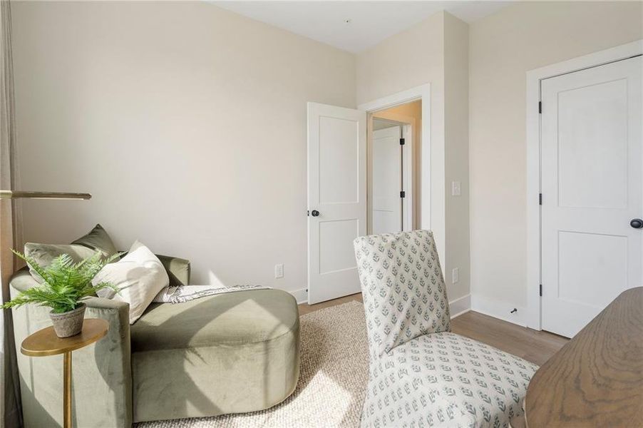 Furnished interior view inside a new home in , Alpharetta (Image 9).