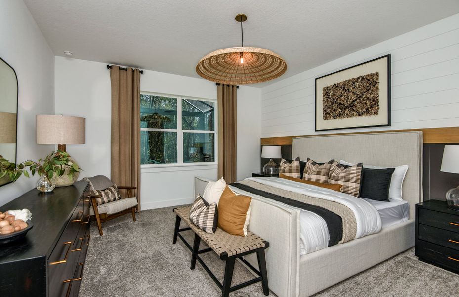 Furnished interior view inside a new home in Vida's Way, Wesley Chapel (Image 10). Furnished interior view inside a new home in Vida's Way, Wesley Chapel (Image 10).