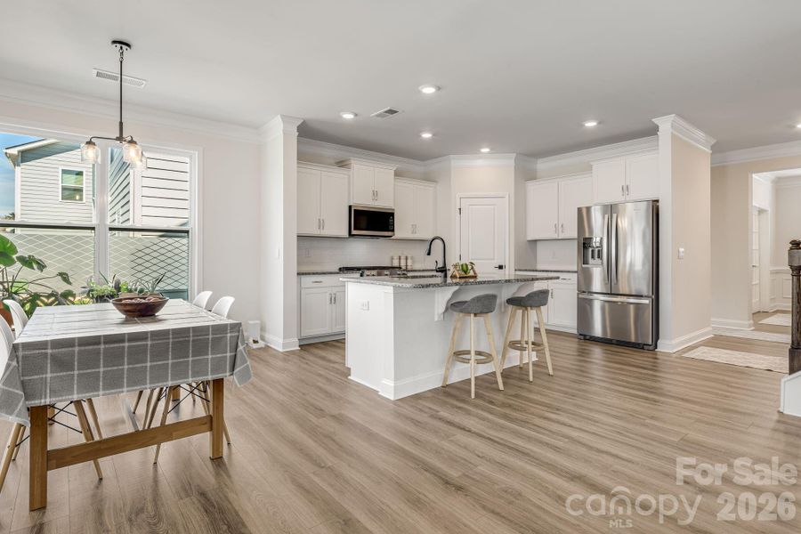 Furnished interior view inside a new home in Cantrell Hills, Hendersonville (Image 17). Furnished interior view inside a new home in Cantrell Hills, Hendersonville (Image 17).