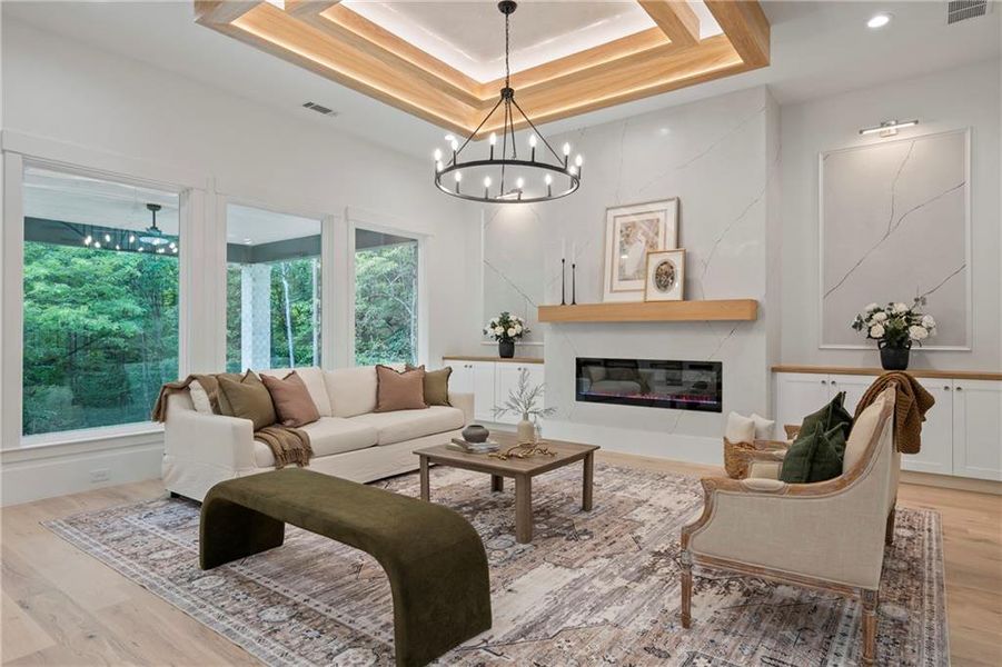 Furnished interior view inside a new home in , Dacula (Image 18). Furnished interior view inside a new home in , Dacula (Image 18).