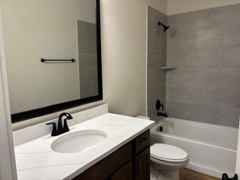 Furnished interior view inside a new home in Two Step Farm, Montgomery (Image 3). Furnished interior view inside a new home in Two Step Farm, Montgomery (Image 3).