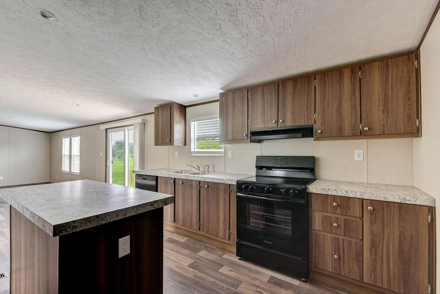 Furnished interior view inside a new home in , Santa Fe (Image 11).