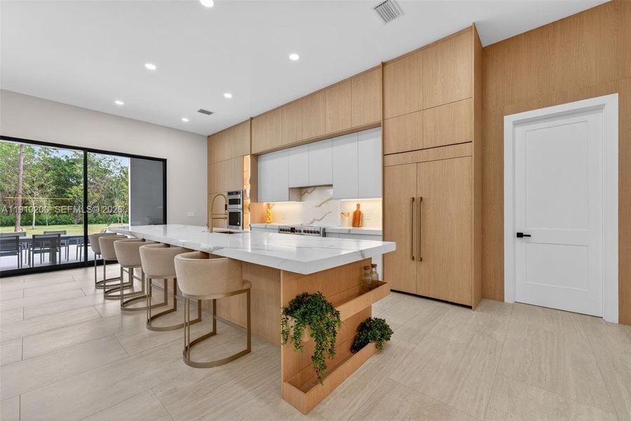 Furnished interior view inside a new home in , Parkland (Image 18).