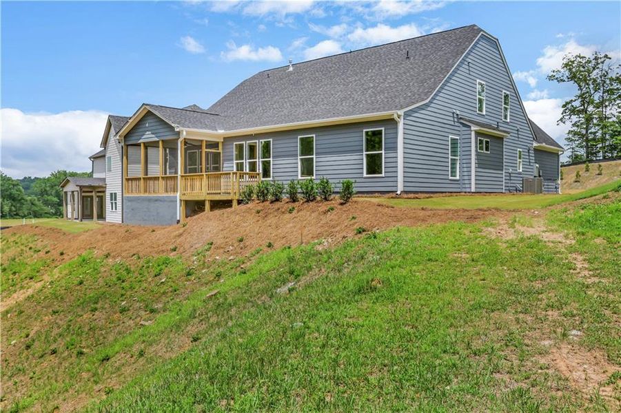 Exterior details and patio area of a home in Arbor West, Dawsonville (Image 4).