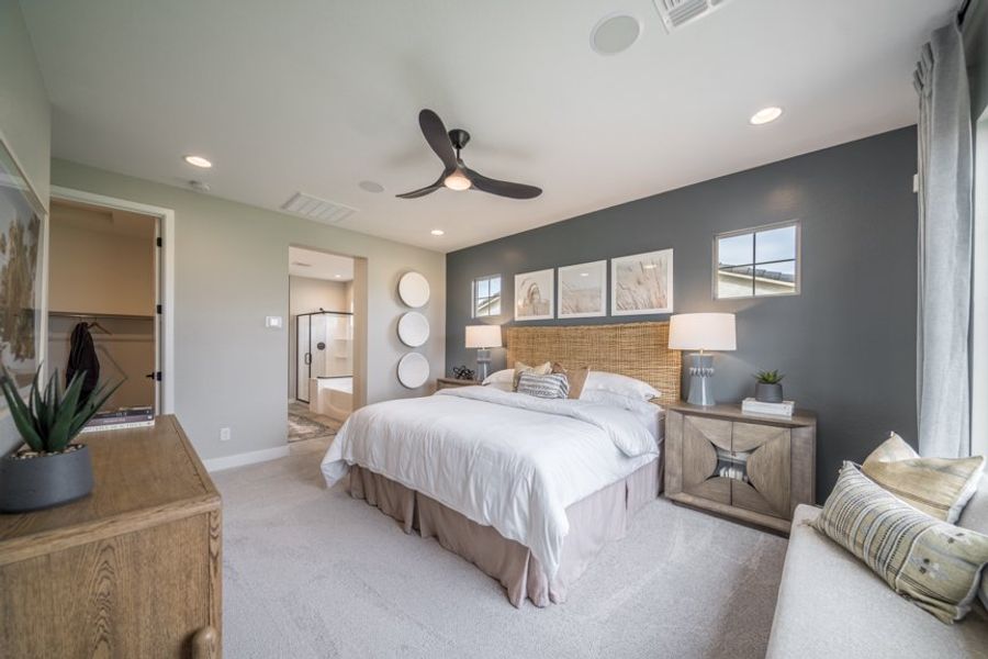 Furnished interior view inside a new home in Hawes Crossing, Mesa (Image 4).