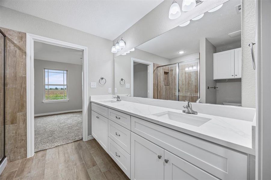Furnished interior view inside a new home in , Whitney (Image 4).