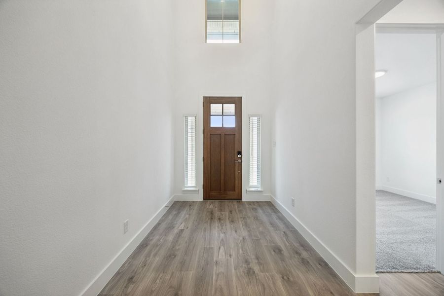 Spacious, unfurnished interior of a new home in Painted Tree Woodland West, McKinney (Image 20). Spacious, unfurnished interior of a new home in Painted Tree Woodland West, McKinney (Image 20).