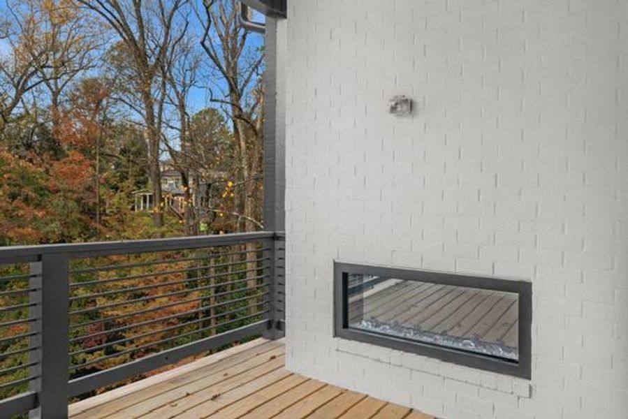 Exterior details and patio area of a home in , Atlanta (Image 34). Exterior details and patio area of a home in , Atlanta (Image 34).