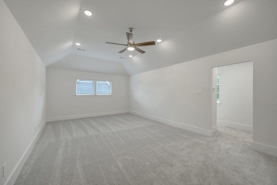 Spacious, unfurnished interior of a new home in The Oaks on 6th Street, Magnolia (Image 42). Spacious, unfurnished interior of a new home in The Oaks on 6th Street, Magnolia (Image 42).