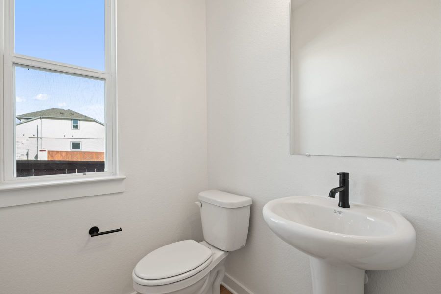 Furnished interior view inside a new home in Lariat, Liberty Hill (Image 5).