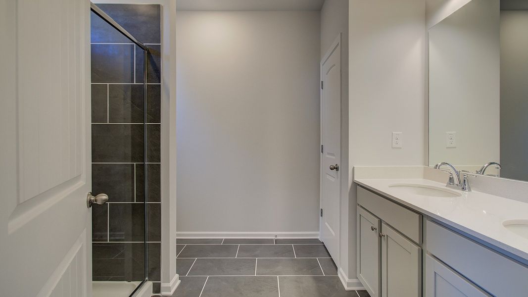 Furnished interior view inside a new home in Daybreak, Newnan (Image 22).