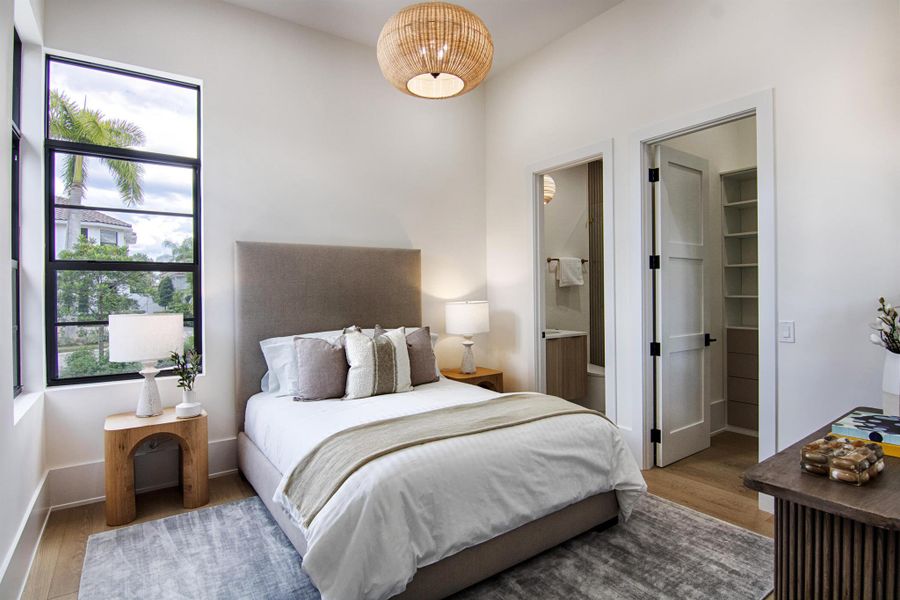 Furnished interior view inside a new home in , Wellington (Image 58).