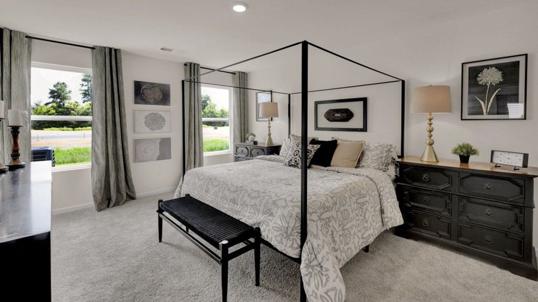 Furnished interior view inside a new home in Johnson Farms, Greeneville (Image 21).