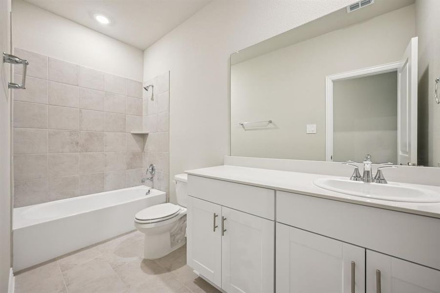 Photo is not of the actual home, but is an inspirational photo of builder’s model home and may depict options, furnishings, and/or decorator features that are not included.
