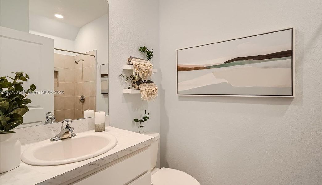 Furnished interior view inside a new home in Palm Cay, Florida City (Image 10).