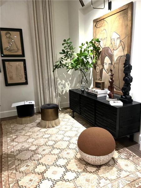 Furnished interior view inside a new home in , Atlanta (Image 9). Furnished interior view inside a new home in , Atlanta (Image 9).