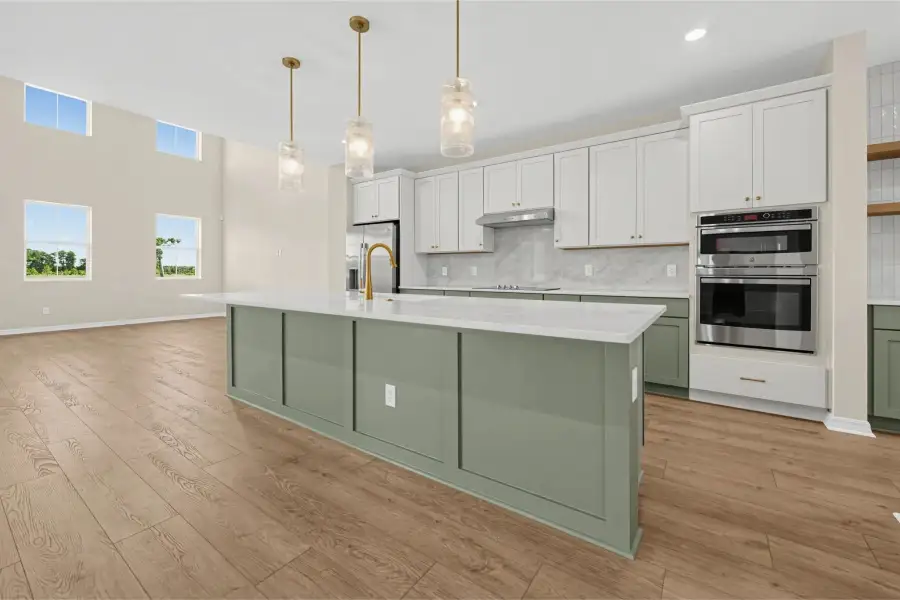 Furnished interior view inside a new home in Weslyn Park, St. Cloud (Image 8).