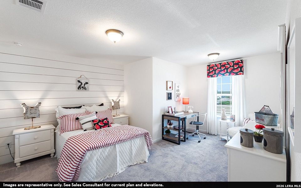 Furnished interior view inside a new home in Megan's Landing, Castroville (Image 12).