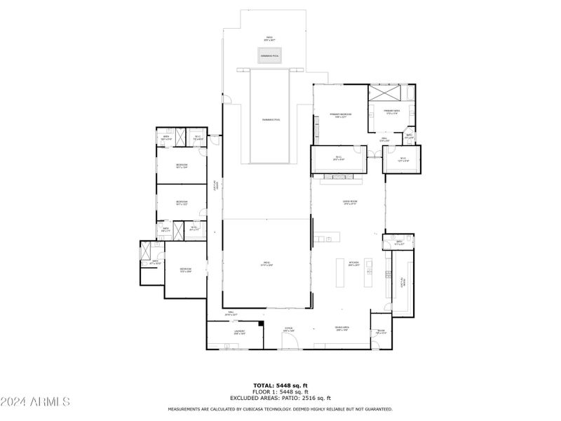 2D Floor Plan & Dimensions