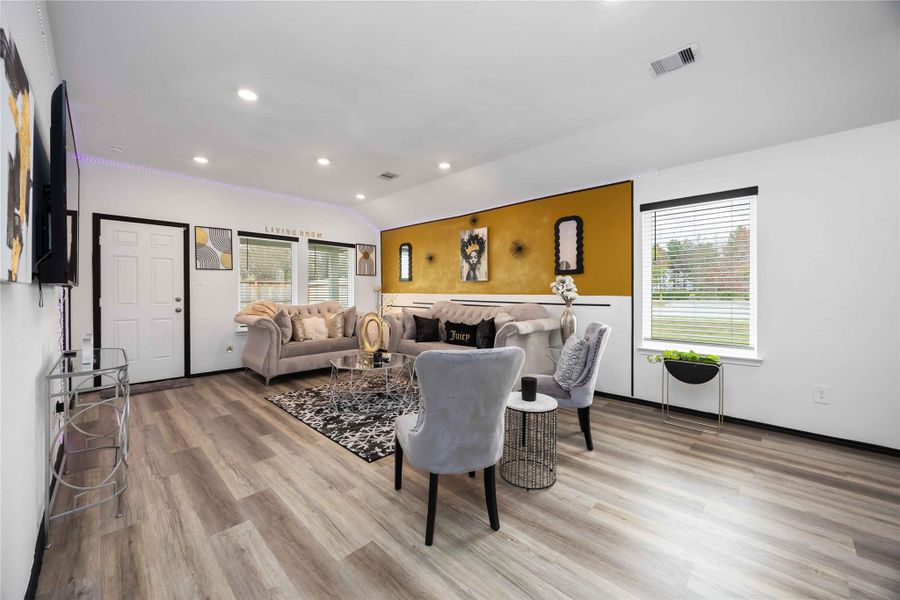 Furnished interior view inside a new home in , Houston (Image 14).