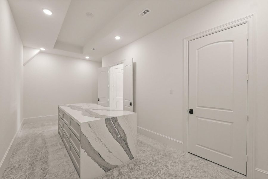 Furnished interior view inside a new home in The Park and The Reserve, Fulshear (Image 9).