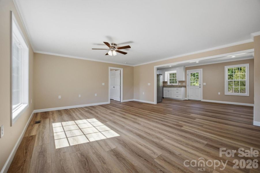 Spacious, unfurnished interior of a new home in , Morganton (Image 16).
