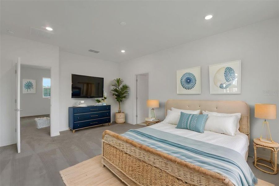 Furnished interior view inside a new home in Tuscan Hills, Dade City (Image 17).