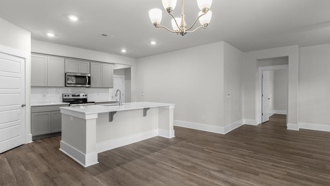 Furnished interior view inside a new home in Rolling Hills, Bolivia (Image 8).
