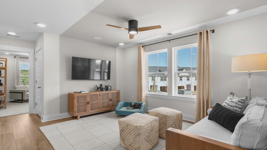Furnished interior view inside a new home in Townes at Carolina Forest, Myrtle Beach (Image 19).