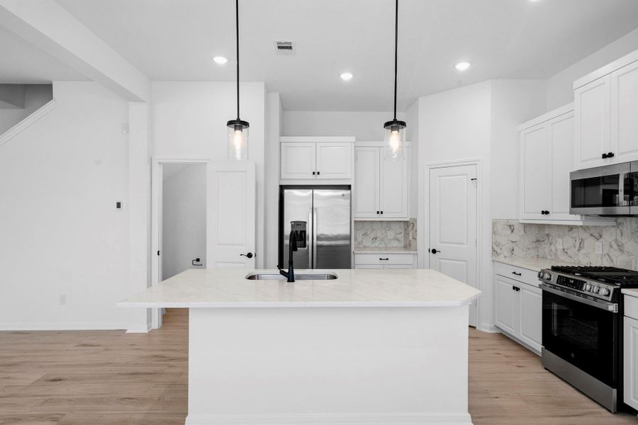 Furnished interior view inside a new home in Woodforest, Montgomery (Image 6).