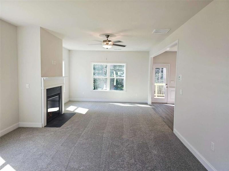 Spacious, unfurnished interior of a new home in Scarlett Place, Bowdon (Image 14).