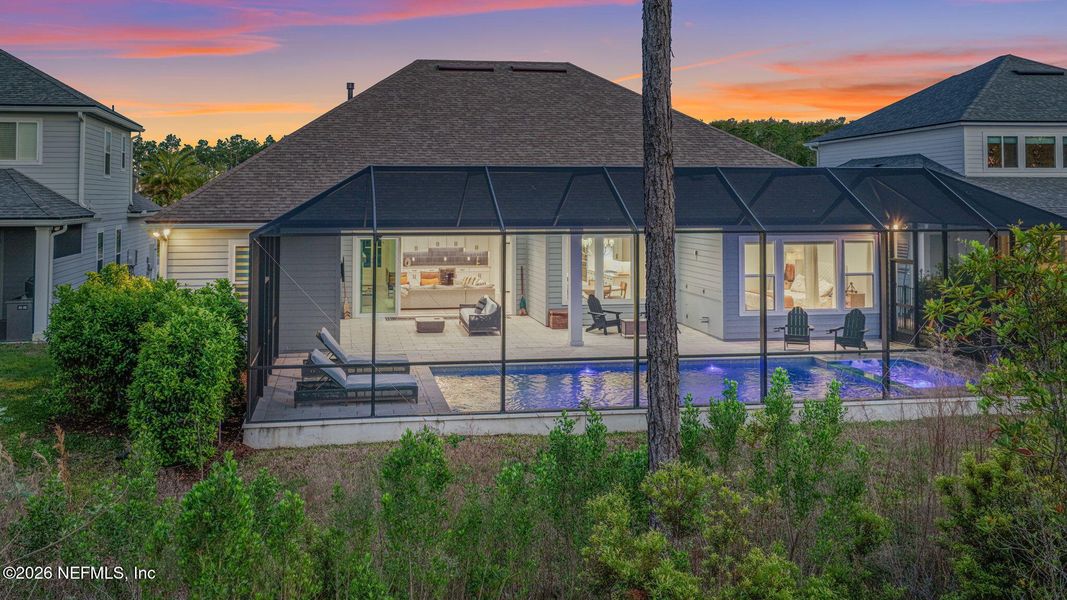 Exterior details and patio area of a home in , Ponte Vedra (Image 28).