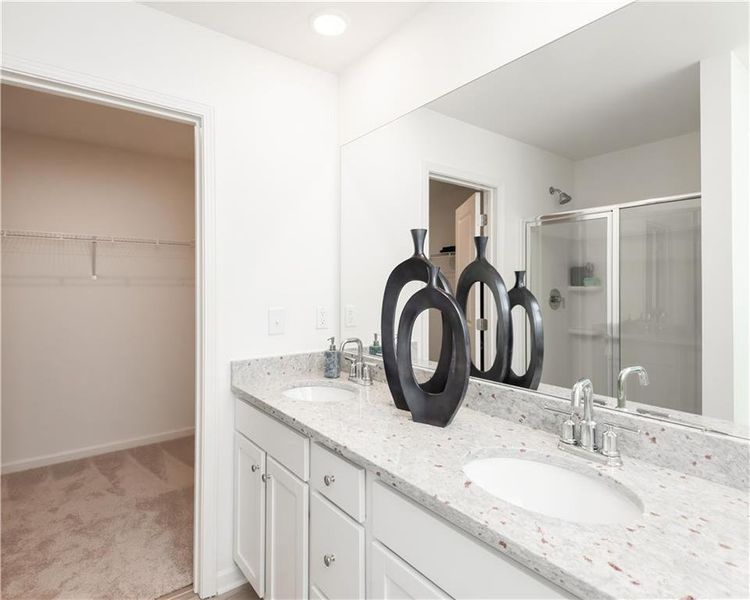 Furnished interior view inside a new home in , Conyers (Image 28).