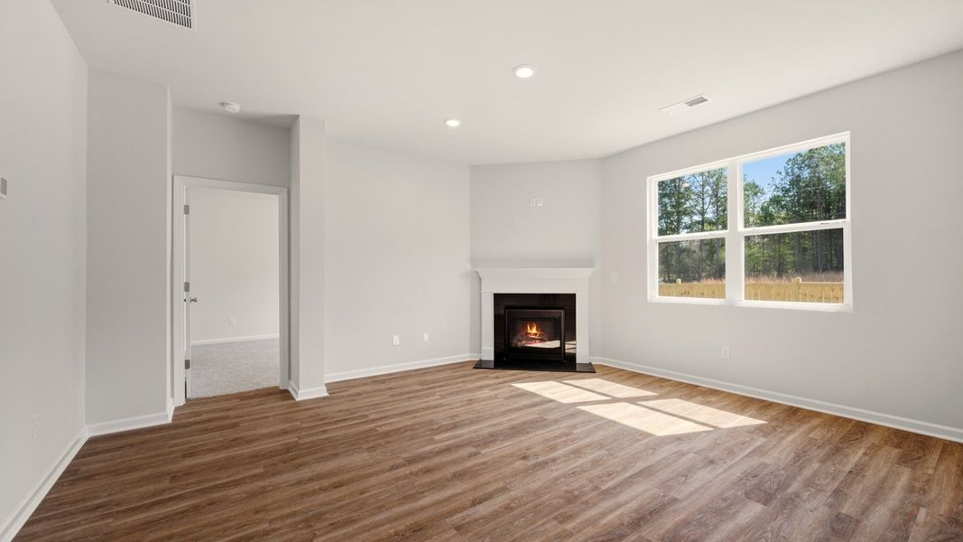 Spacious, unfurnished interior of a new home in The Reserve at Calcutta, Stockbridge (Image 21).