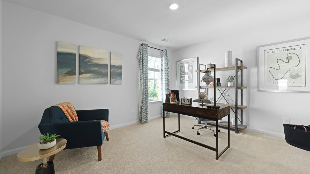Furnished interior view inside a new home in Pine Hills at Cane Bay, Summerville (Image 12).