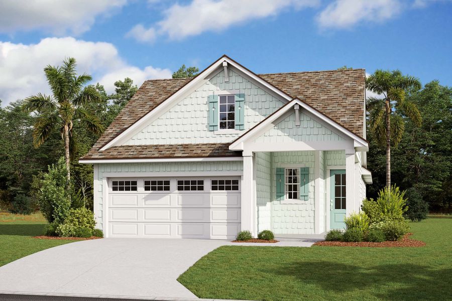 Representative exterior photo of a completed home built from the The Apopka by Providence Homes (Florida) in Reflections at Nocatee, Nocatee, FL (Image 2).