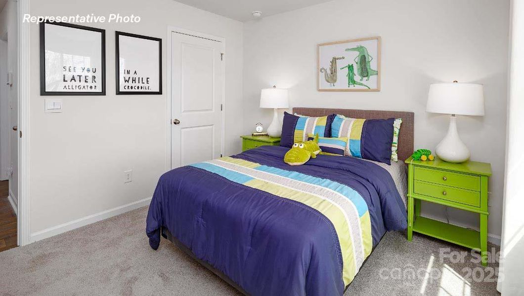 Furnished interior view inside a new home in Villages of Maiden, Maiden (Image 10).