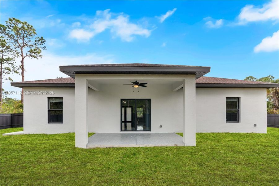 Exterior details and patio area of a home in , Lehigh Acres (Image 24).