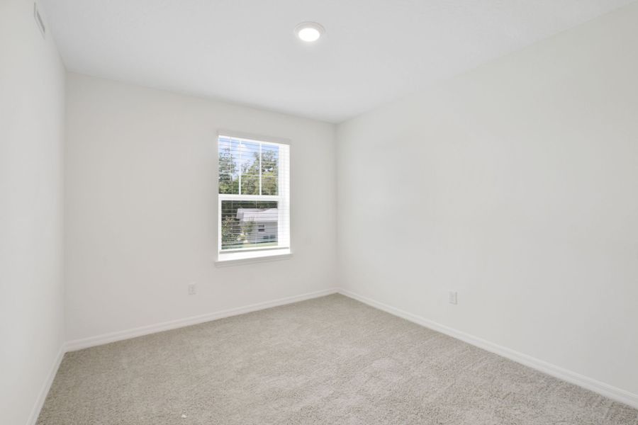 Spacious, unfurnished interior of a new home in Towns at Riverwalk, Sanford (Image 24). Spacious, unfurnished interior of a new home in Towns at Riverwalk, Sanford (Image 24).