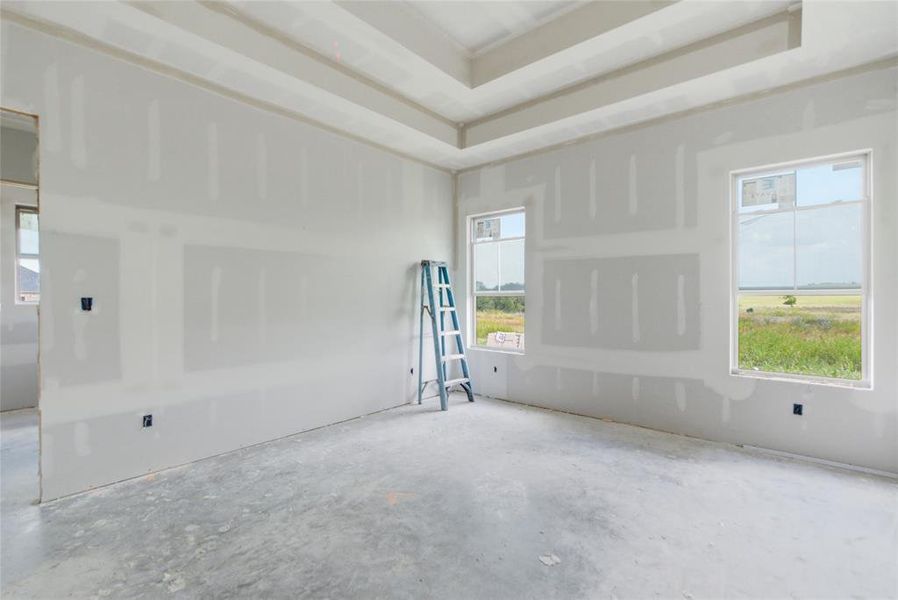 In-progress construction of a new home in , Aledo, TX (Image 4).