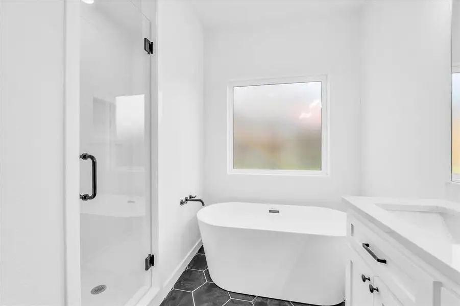 Furnished interior view inside a new home in , Hewitt (Image 8).