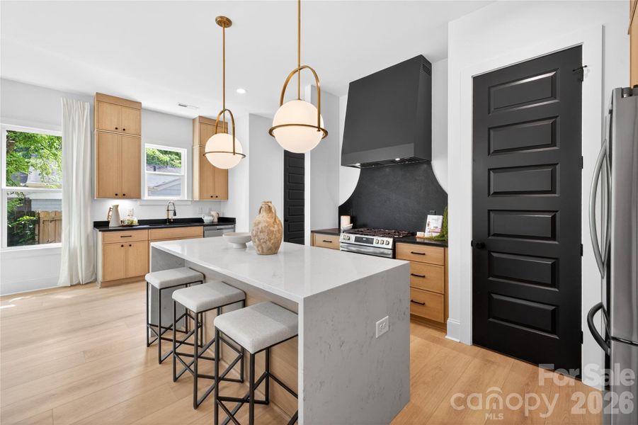 Furnished interior view inside a new home in , Charlotte (Image 10).