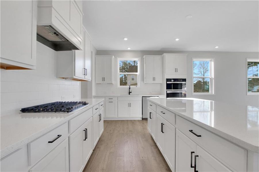 Furnished interior view inside a new home in Hillside Manor, Powder Springs (Image 17).