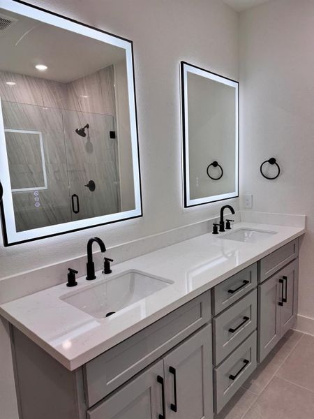 Furnished interior view inside a new home in , Houston (Image 5).
