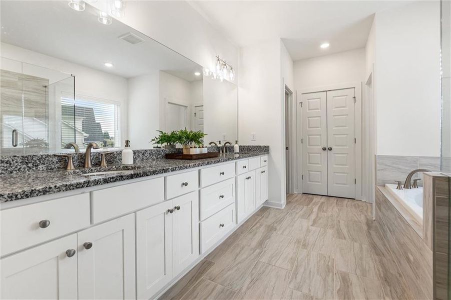 Furnished interior view inside a new home in Fireside Farms, Gainesville (Image 10).