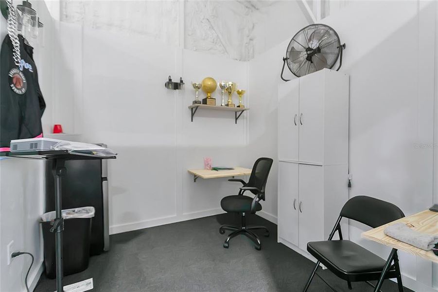 Small office in loft Small office in loft