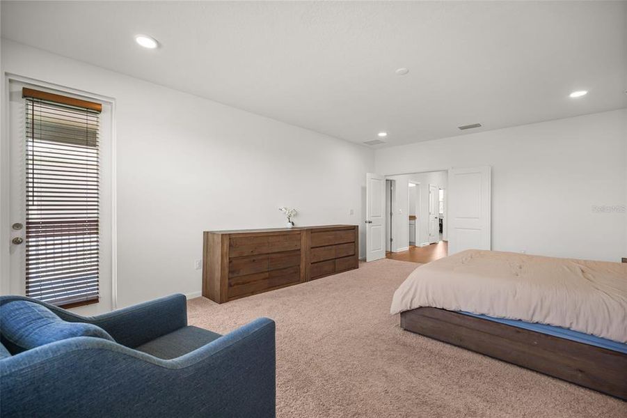 Furnished interior view inside a new home in Estates at Rivercrest, Sanford (Image 45).