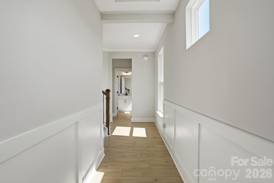 Spacious, unfurnished interior of a new home in Blythe Mill Townhomes, Waxhaw (Image 19).